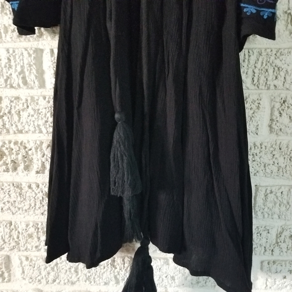 Free People Cora Black Embroidered Dress - Picture 10 of 10
